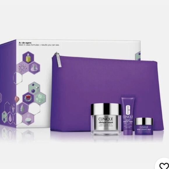 Clinique A+ De-Agers Anti-Aging Skincare Set - Picture 1 of 10